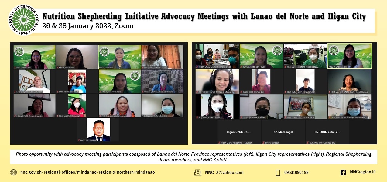 Nutrition Shepherding Advocacy Meetings