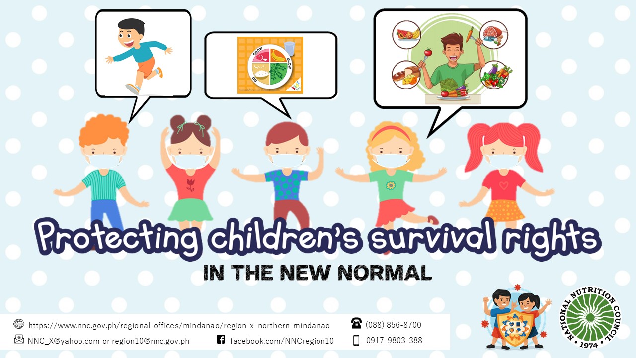 Nutrition for children in the new normal