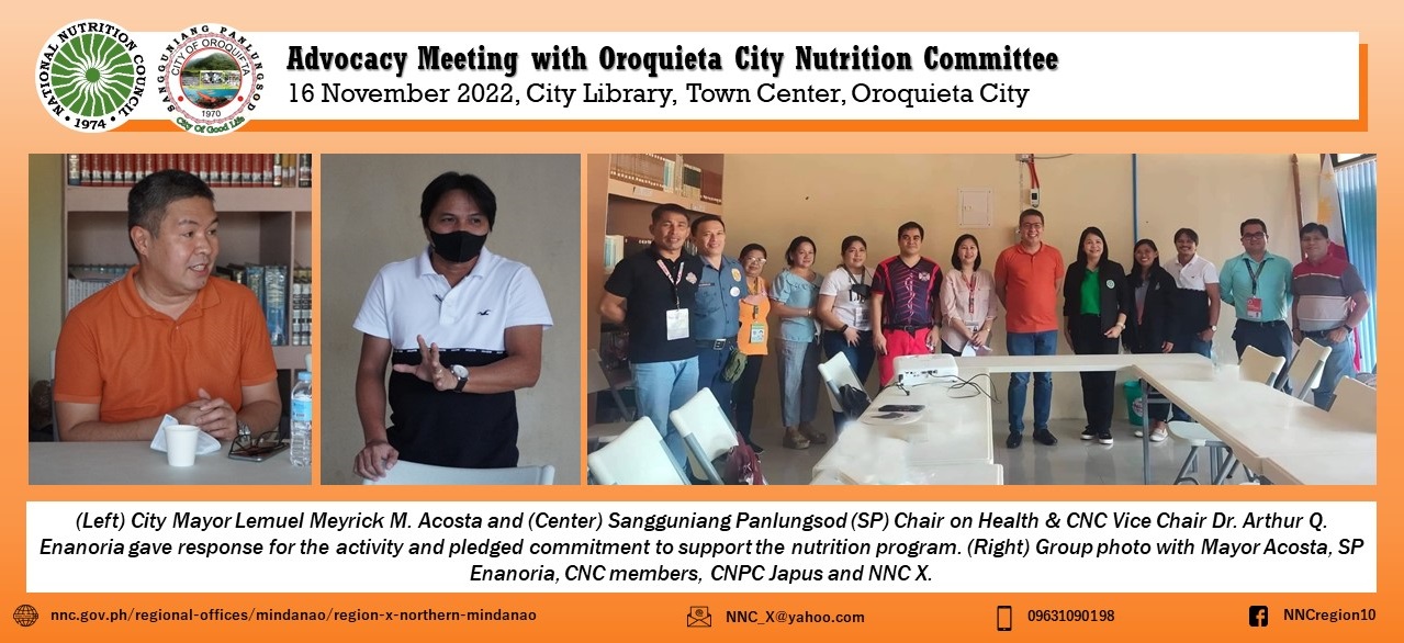 R10 Oroquieta Advocacy Meeting