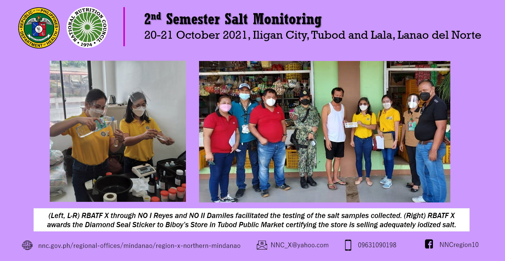 Salt Monitoring Infographics