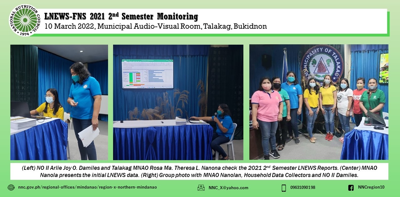 Talakag LNEWS Monitoring 2021 2nd Sem