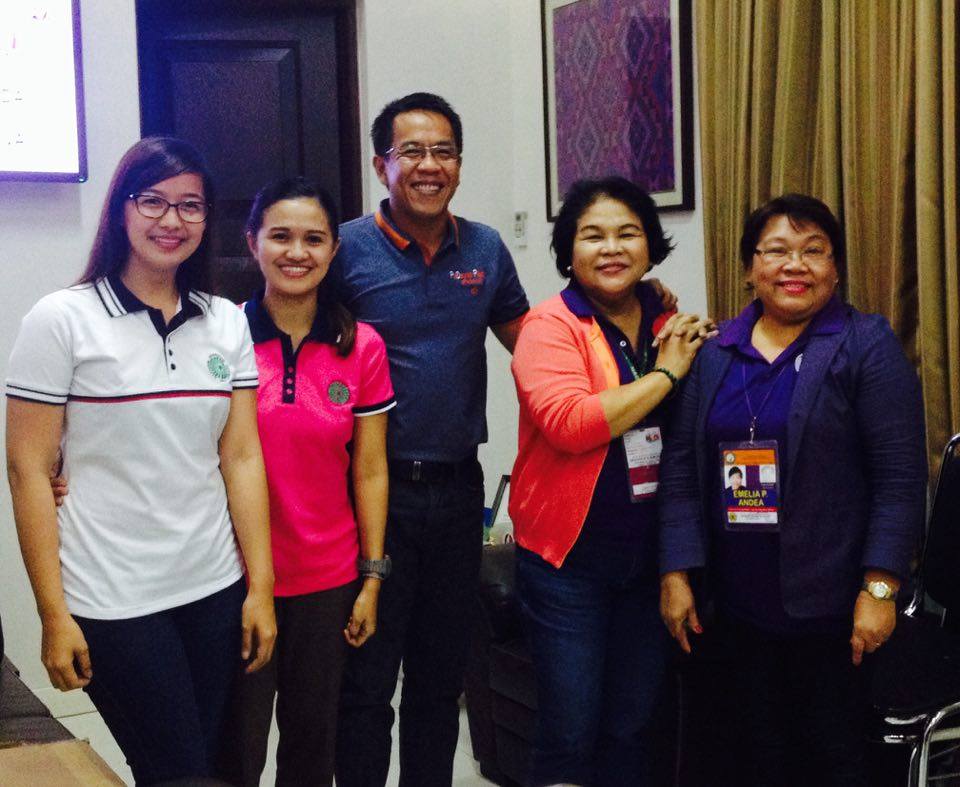 From L to R (NO II Princess Daliva, NO III Shiella Balbanida, Gov. Bambi Emano, PNAO Guillerma Barcenas,