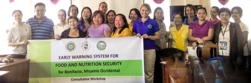 Bonifacio Misamis Occidental Early Warning System for Food and Nutrition Security Team