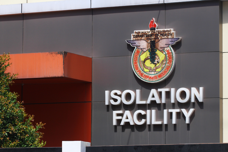 davao city isolation facility