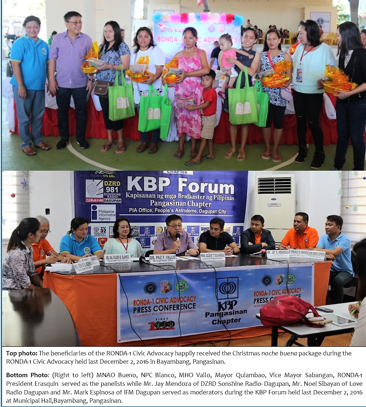 Cebu City—Members and officers of the Regional Organization of Nutrition Development Advocates-1 (RONDA-1), an organization of local media practitioners in Region I both from print and broadcast media together with the technical staff of NNC-ROI visited Media Information Network for Nutrition and Development-7 (MIND-7) in Cebu City last August 5-7, 2015 to observe and learn strategies and concepts concerning media related nutrition activities which RONDA-1 can adapt. MIND-7, an organization of local media group for nutrition in Region VII organized by NNC- Central Visayas, is one of the most active media group for nutrition in the country. During the fellowship night, MIND-7 shared their strategies and activities on nutrition promotion and advocacies using the quad media where officers and members of RONDA-1 were able to catch ideas and concepts in helping NNC-ROI in strengthening its nutrition promotion particularly tapping the bloggers and maximizing the use of social media. RONDA-1 was able to visit various MIND-7 projects and guested in some member radio stations in the city. Despite the very short stay in Cebu City, the team left with good memories and learning experiences which will surely emulated in Region I which will eventually intensify media promotions and advocacies to increase awareness of Ilocanos and Pangasinenses on proper nutrition.