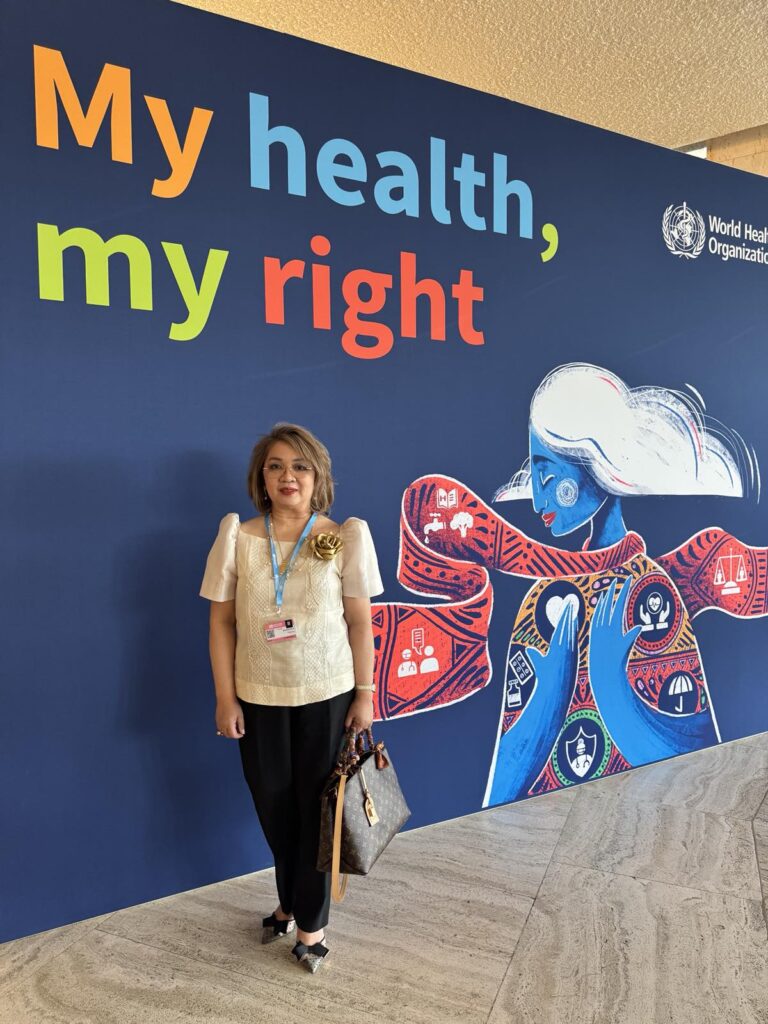 ๐ซ๐. ๐จ๐๐๐๐๐๐ ๐ด๐๐๐๐๐-๐ซ๐๐๐๐๐๐๐๐๐๐๐ at the Opening Day of the 78th World Health Assembly