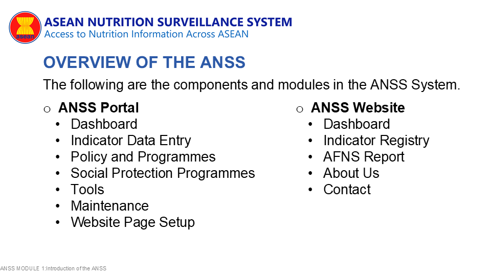 ANSS-5-Components