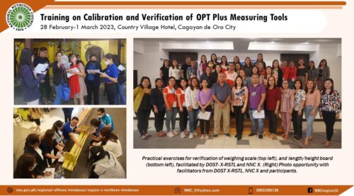 LGUs, NDDPs train on calibration-verification of growth assessment tools